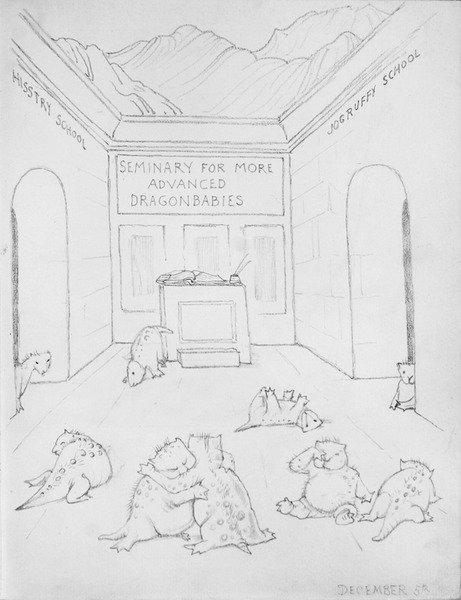 Séminaire pour dragons - Edward Coley Burne Jones