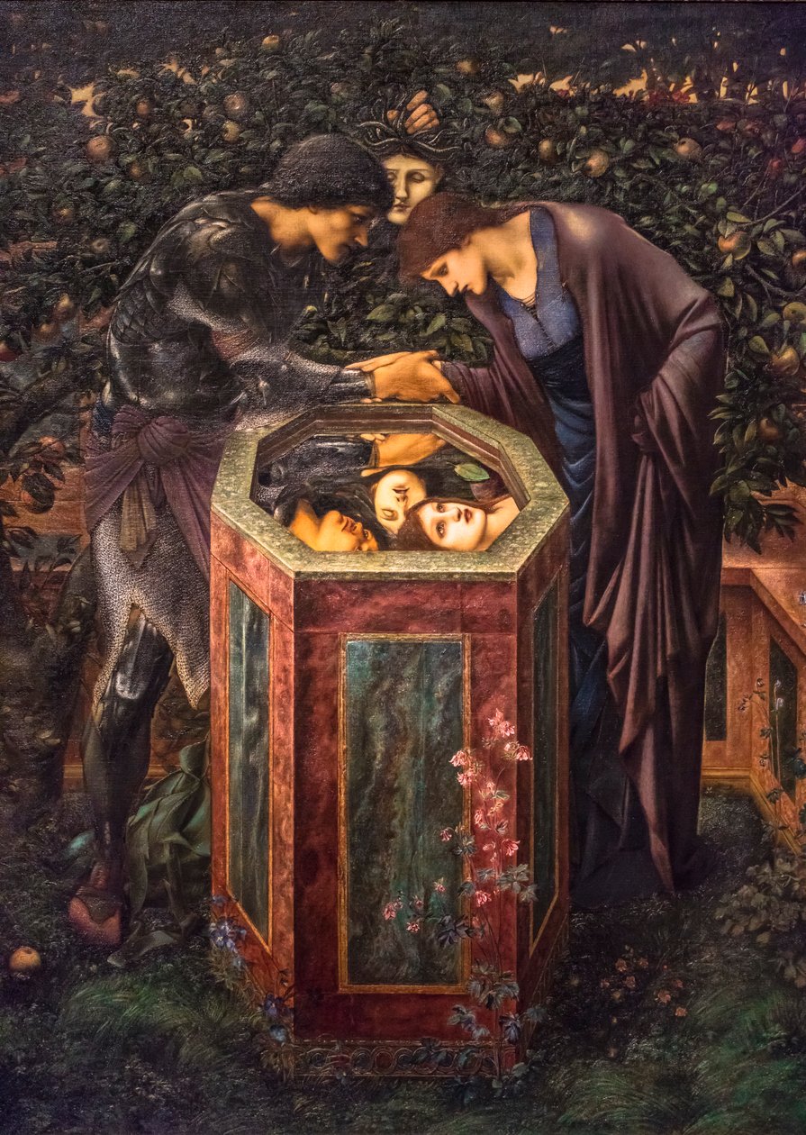 La Tête funeste - The Baleful Head - Edward Coley Burne-Jones