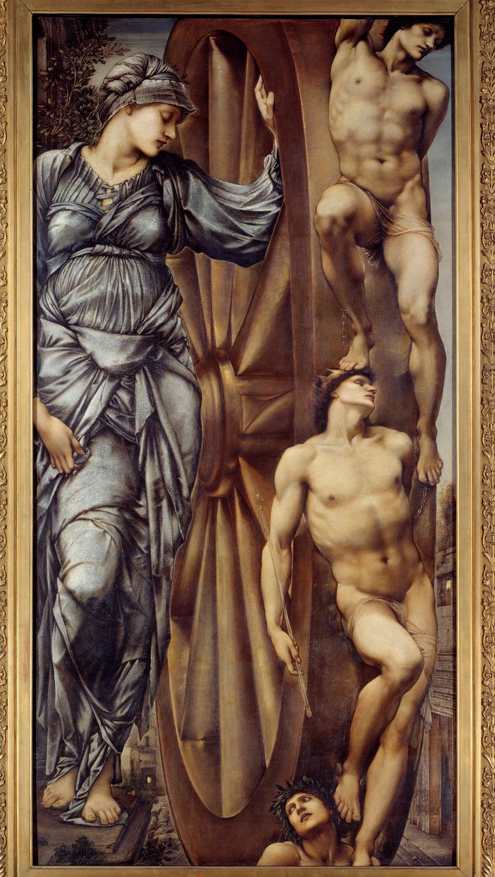 La roue de la fortune - Edward Burne Jones