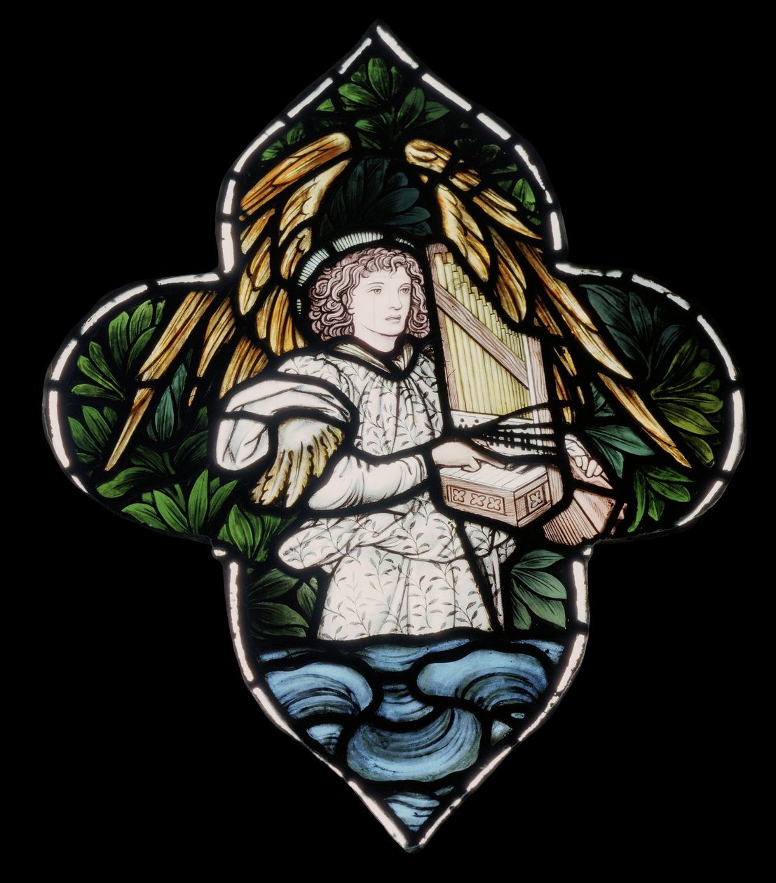 Birmingham, St Martin In The Bull Ring, Ange avec Orgue - Edward Burne Jones