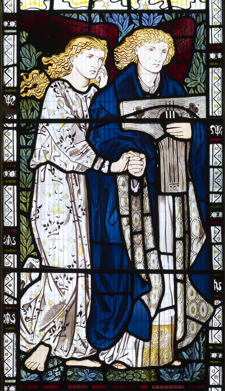 Ange musical, 1865 - Edward Burne Jones