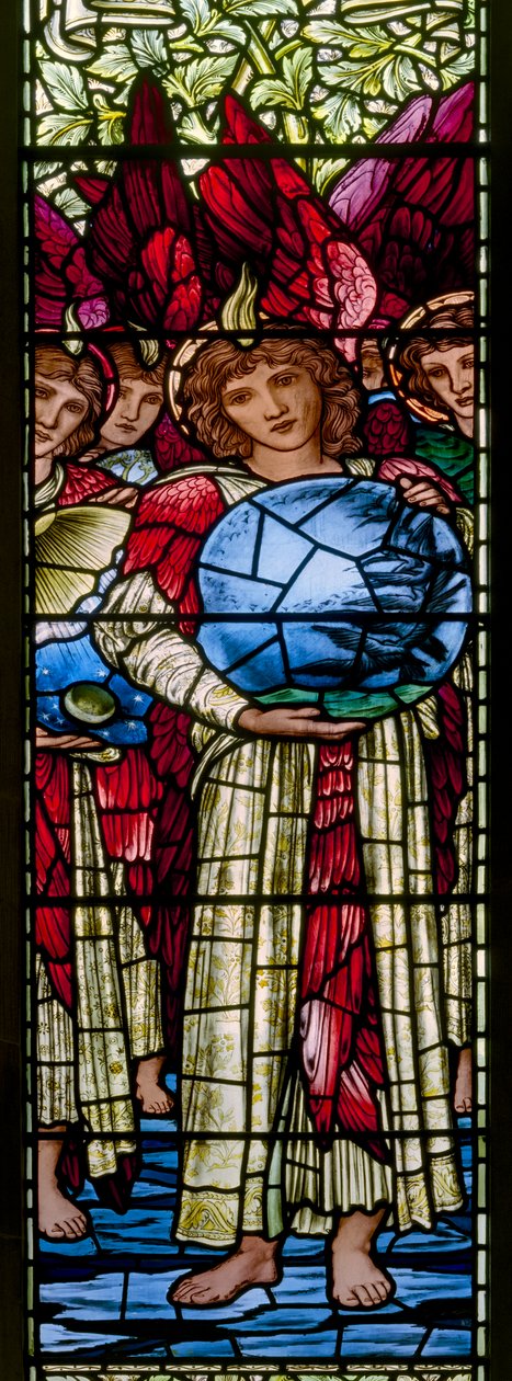 Oxford Harris Manchester College, Morris & Co., Edward Burne-Jones, Les Jours de la Création - Edward Coley Burne Jones