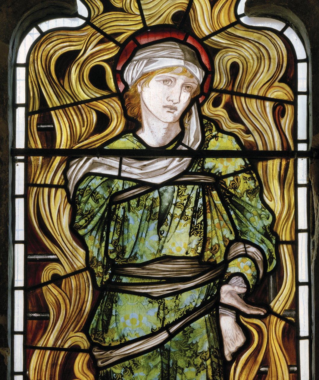 Shadrach, La Fournaise ardente, Fenêtre Ouest - Edward Burne Jones