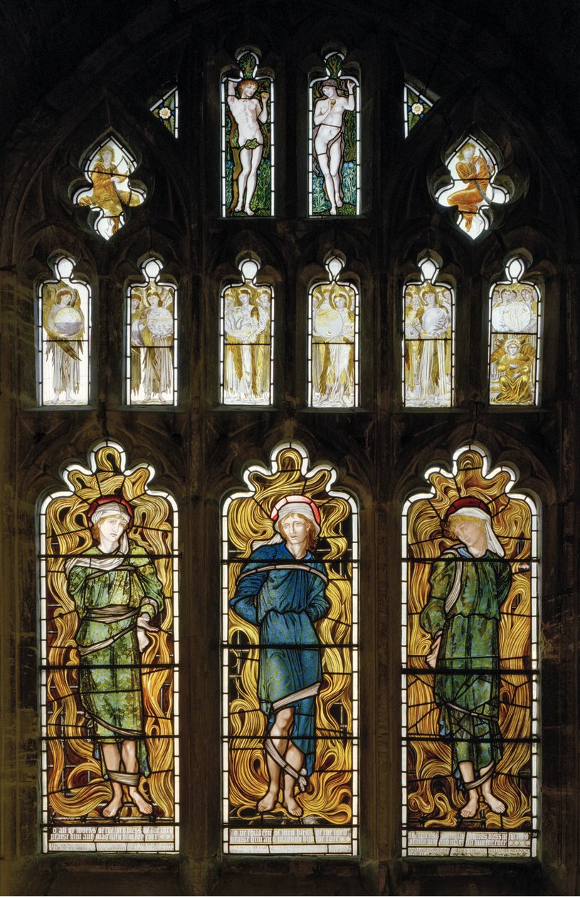 La Fournaise ardente - Edward Burne Jones