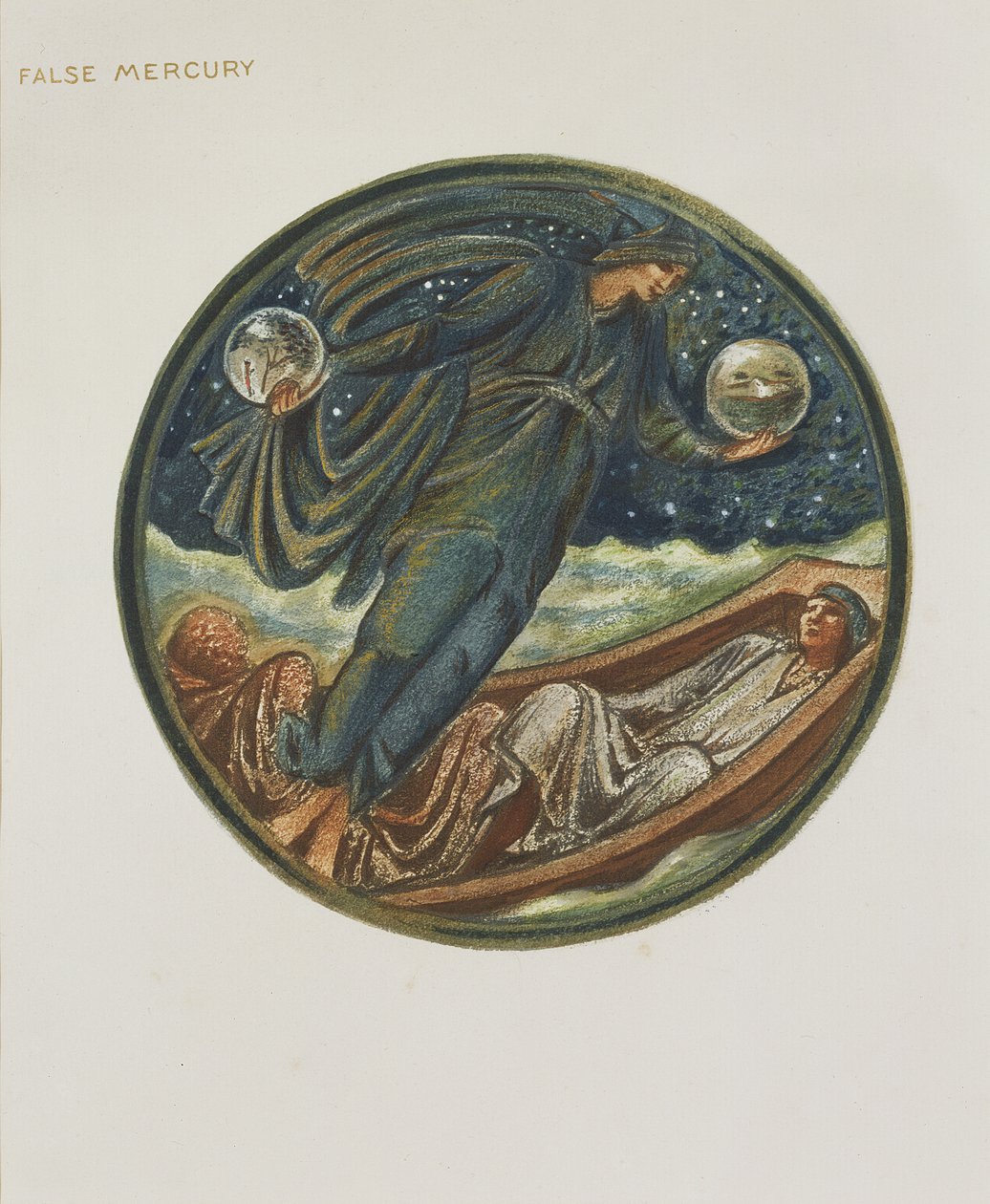 Le Livre des Fleurs: XXXVI. Faux Mercure, 1905 - Edward Burne Jones