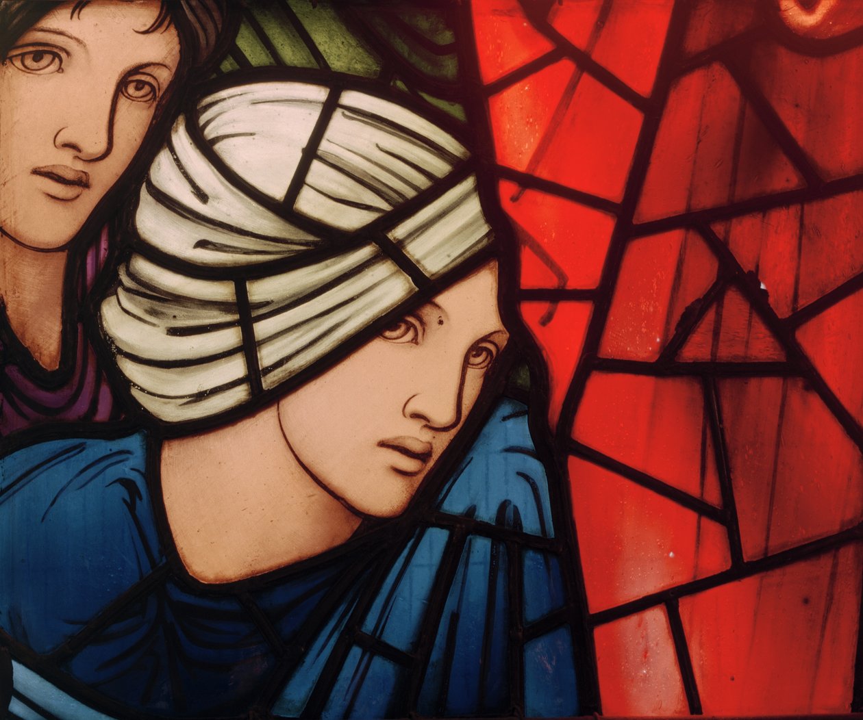 La Fenêtre du Jugement Dernier (détail) - Edward Burne Jones