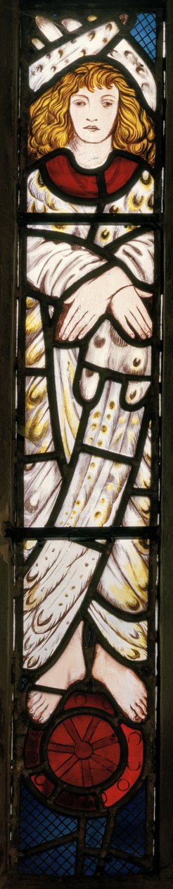 La Nouvelle Jérusalem, Ange (détail) - Edward Burne Jones