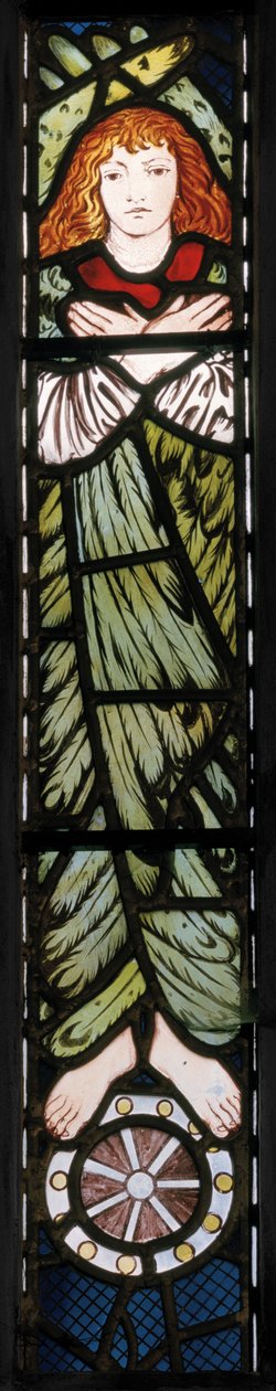 La Nouvelle Jérusalem, Ange (détail) - Edward Burne Jones