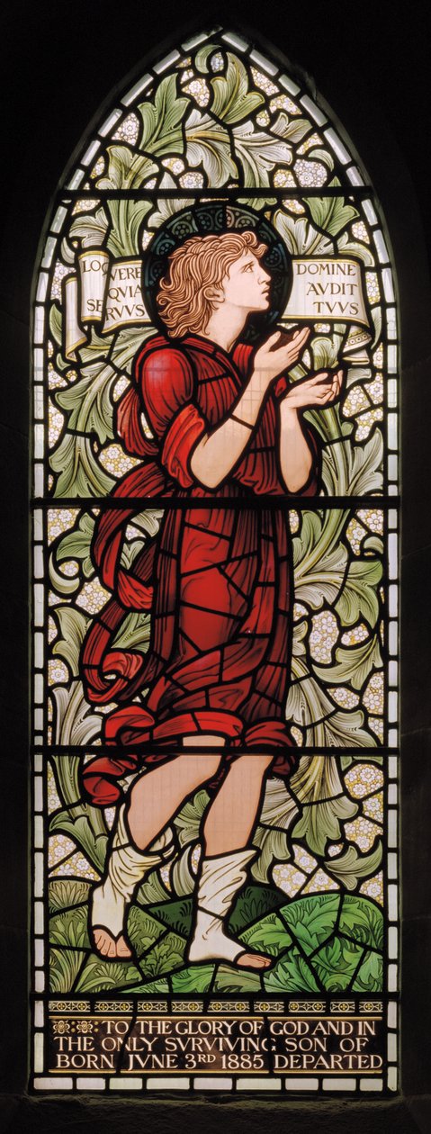 Wilden, All Saints, Morris & Co., Edward Burne-Jones, John Henry Dearle, Samuel - Edward Coley and Dearle Burne Jones