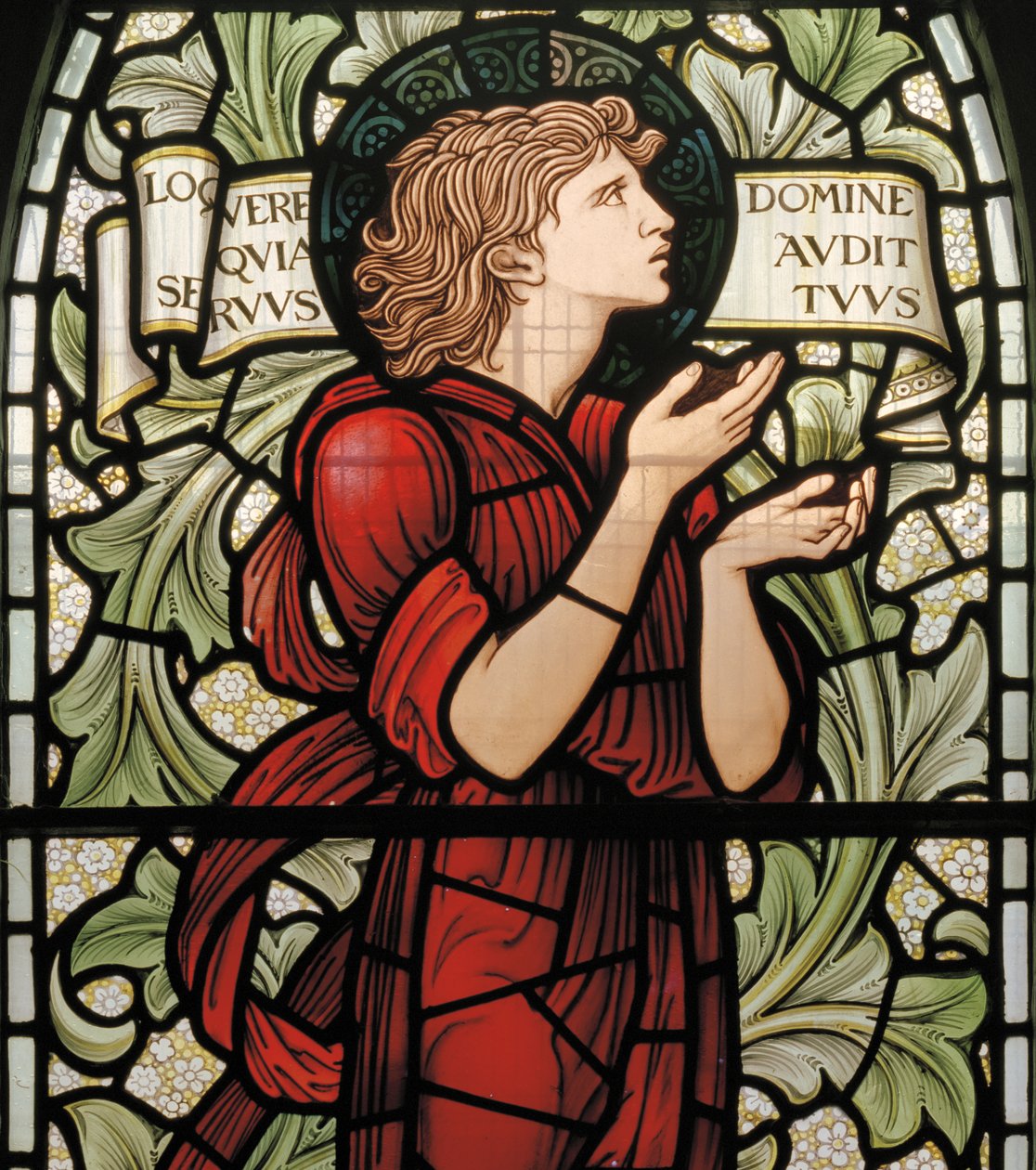 Wilden, All Saints, Morris & Co., Edward Burne-Jones, John Henry Dearle, Samuel (détail) - Edward Coley and Dearle Burne Jones