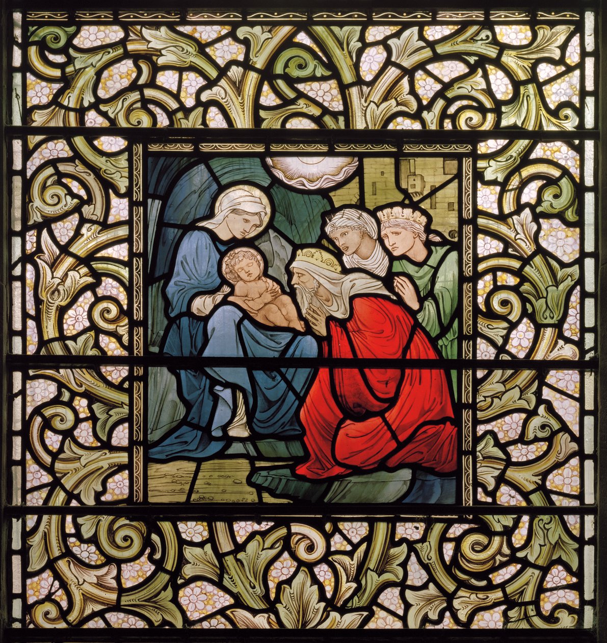 Wilden, All Saints, Morris & Co., Edward Burne-Jones, John Henry Dearle, L