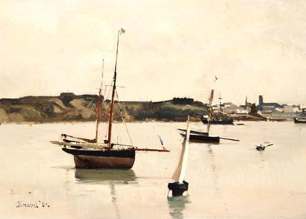 Port de St. Servan - Edward Darley Boit