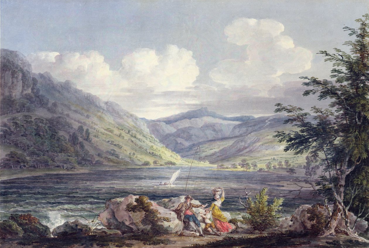 Haweswater, Westmoreland, c.1795 - Edward Dayes