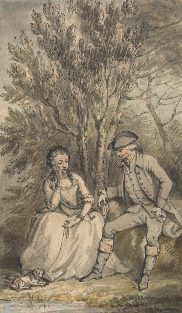 Illustration pour Un Voyage Sentimental : Épisode : Maria et son Chien Sylvia - Edward Edwards