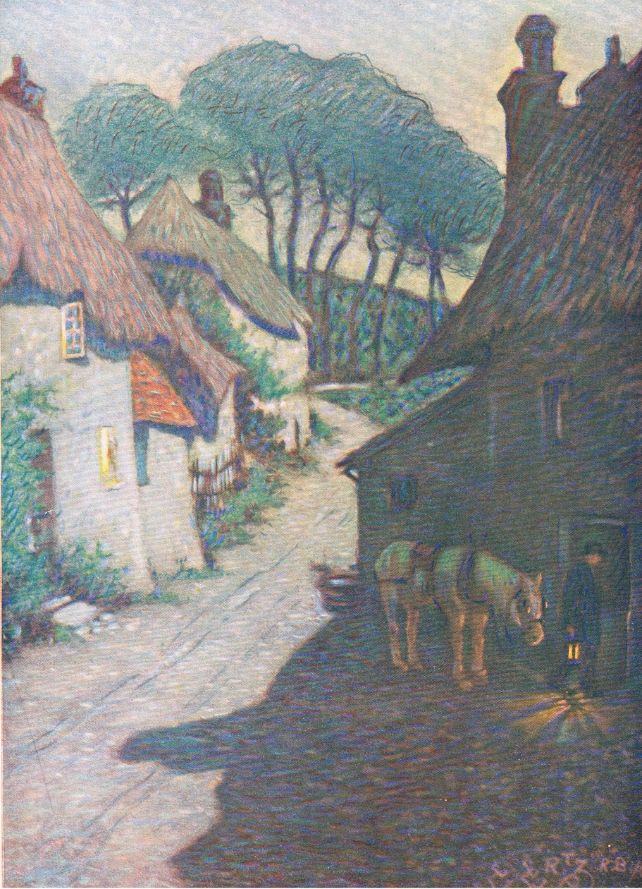 Village de Thurlstone, South Devon, extrait de Hutchinson