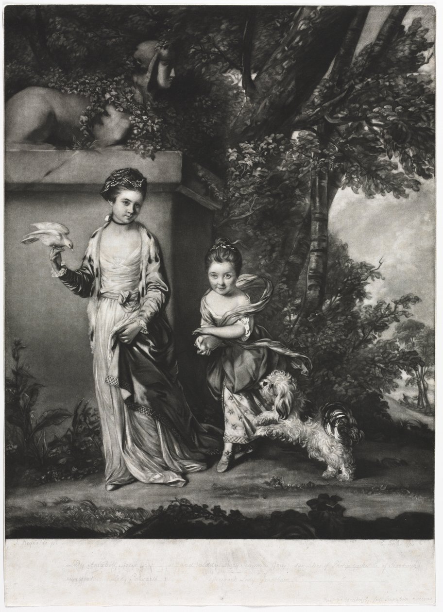 Les dames Amabel et Mary Jemima Yorke - Edward Fisher
