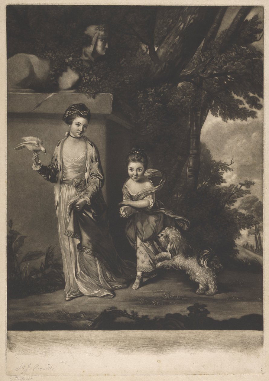 Les dames Amabel et Mary Jemina Yorke - Edward Fisher