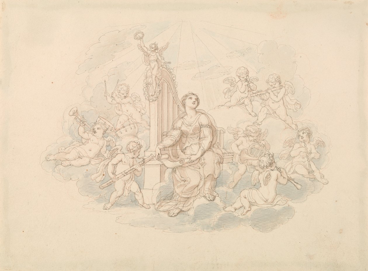 Orchestre céleste - Edward Francis Burney