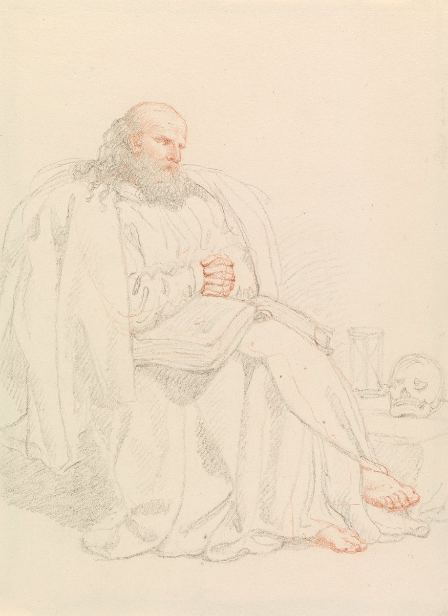 Saint Jérôme Méditant - Edward Francis Burney