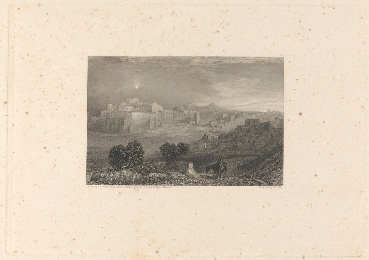 Bethléem - Edward Francis Finden