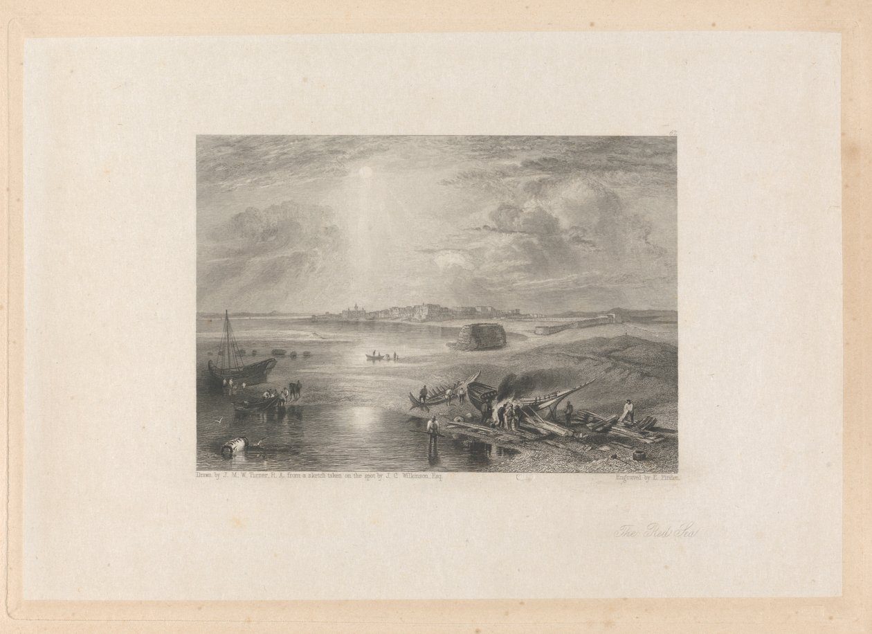 La mer Rouge et Suez - Edward Francis Finden