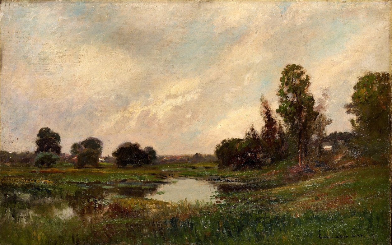 La rivière, Sound Beach, Connecticut - Edward Gay