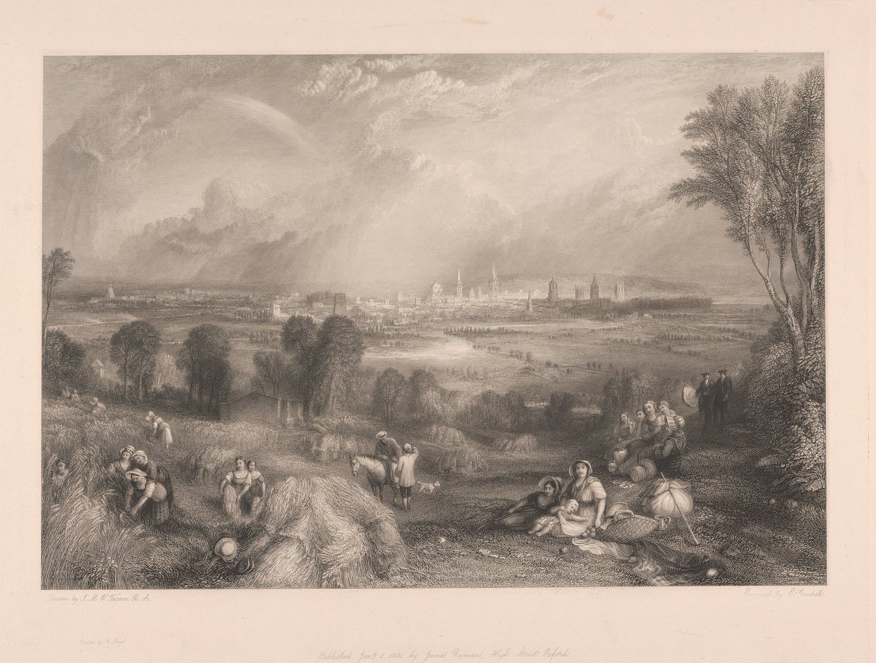 Oxford depuis North Hinksey - Edward Goodall