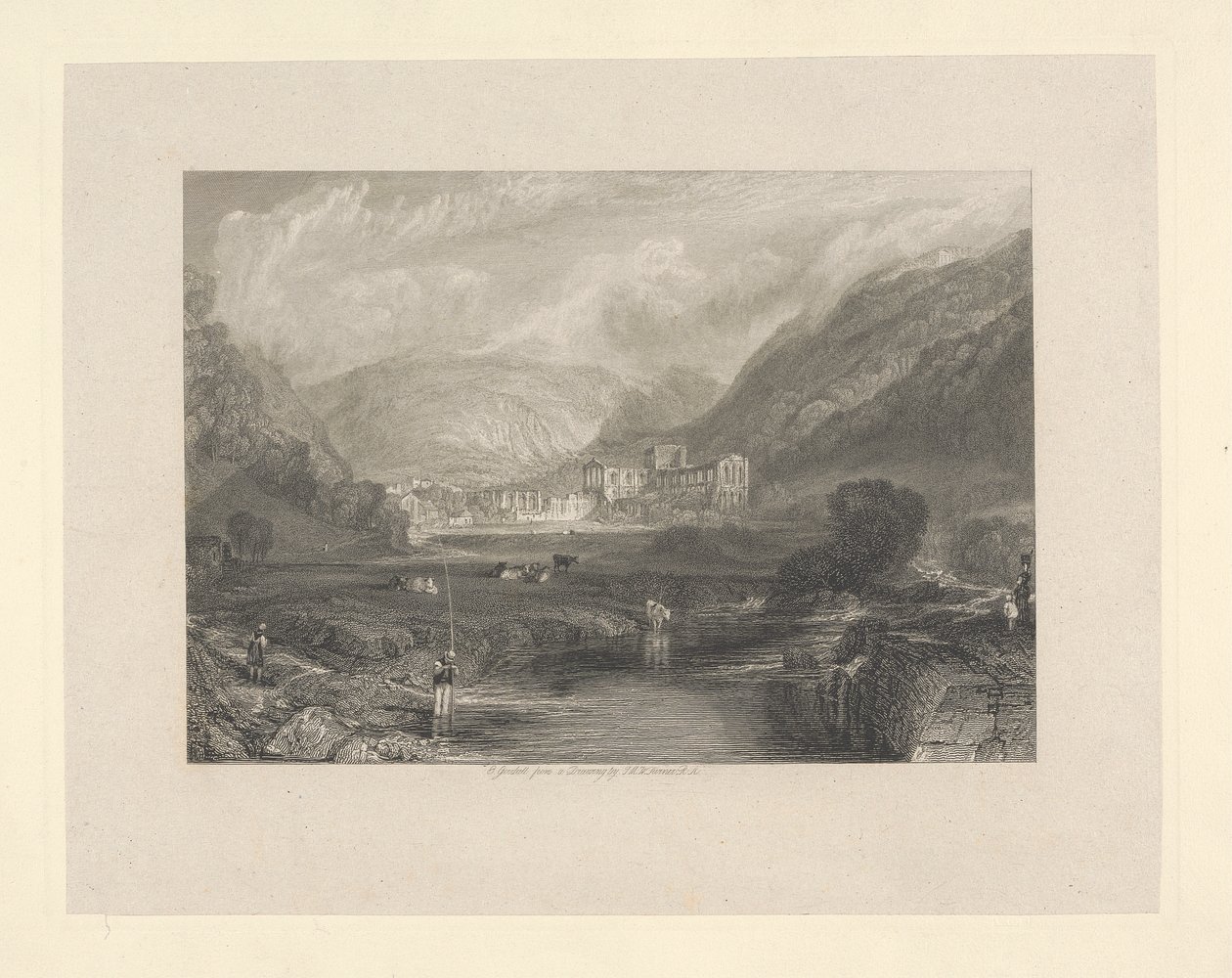 Abbaye de Rievaulx, Yorkshire - Edward Goodall