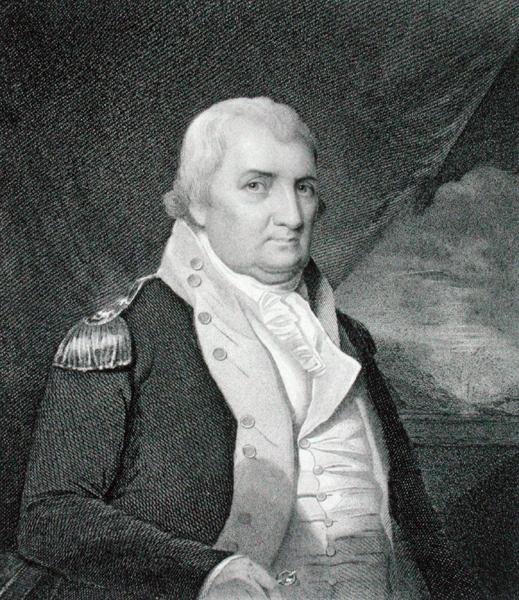 Major Général Charles Cotesworth Pinckney (1746-1825) gravé par Edward Wellmore - Edward Greene Malbone