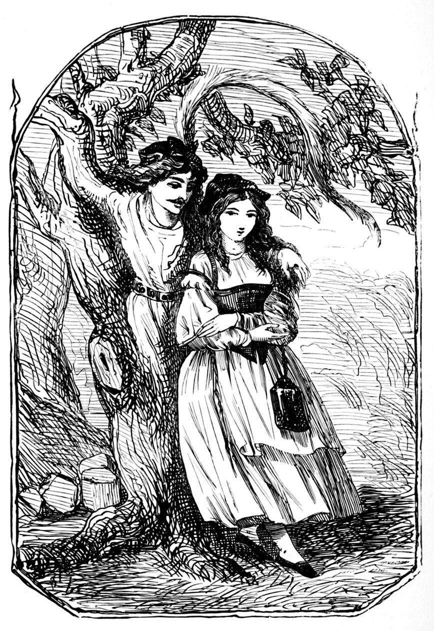 La vieille femme dans le bois, 1901 - Edward Henry Wehnert