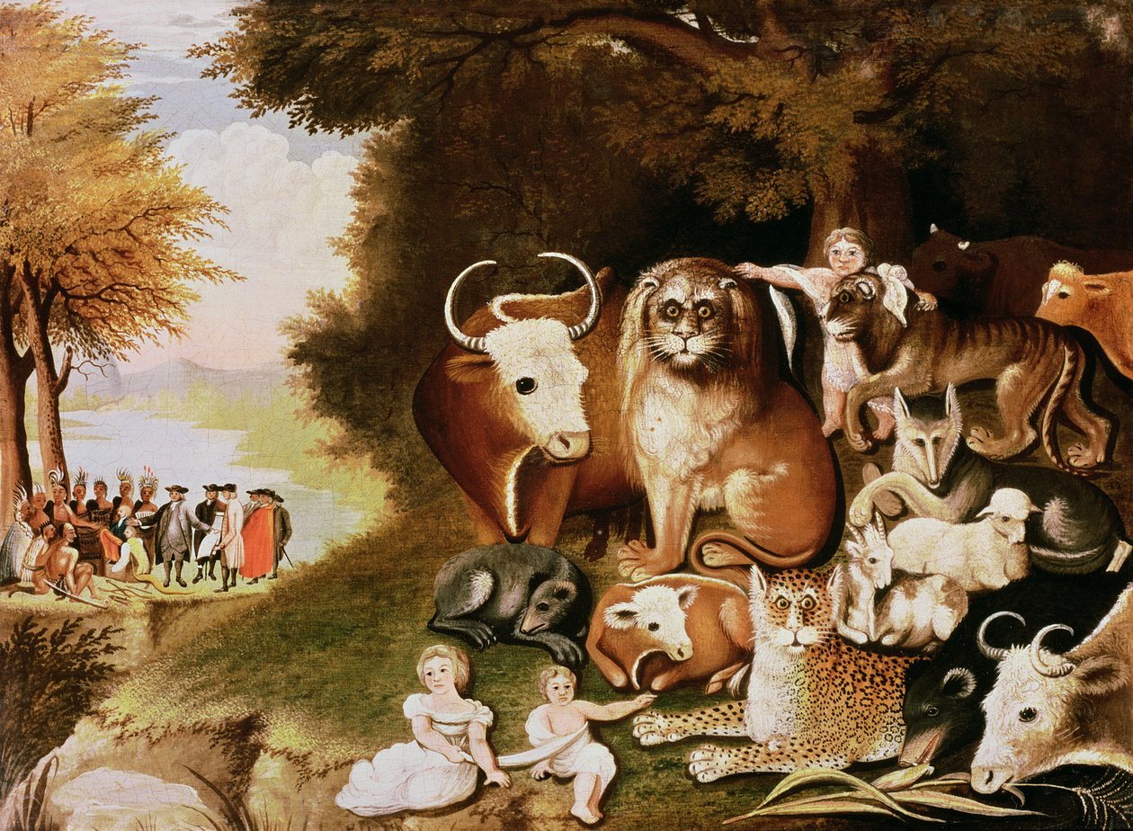 Le Royaume Paisible, 1832-34 - Edward Hicks