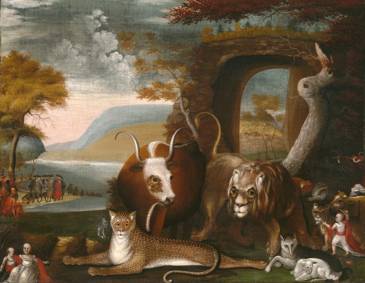 Le royaume pacifique et le traité de Penn - Edward Hicks