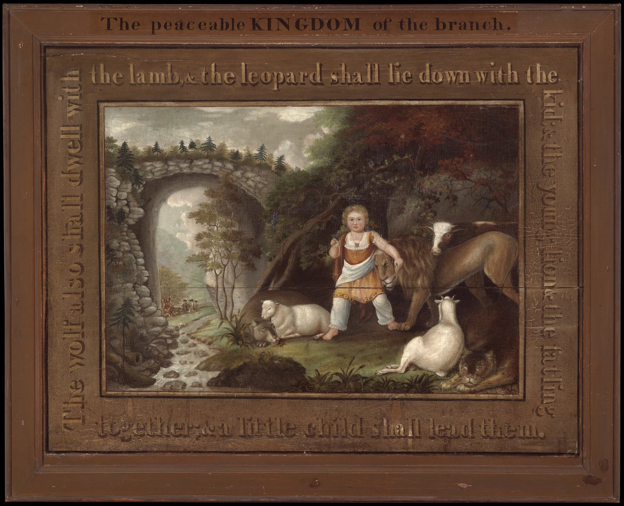 Le Royaume Paisible de la Branche, c.1825-30 - Edward Hicks