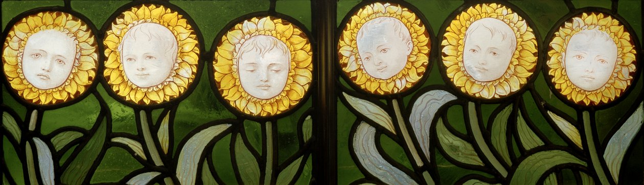 Mary, Mary, Quite Contrary, Fleurs (détail), 1886 - Edward Holmes Jewitt