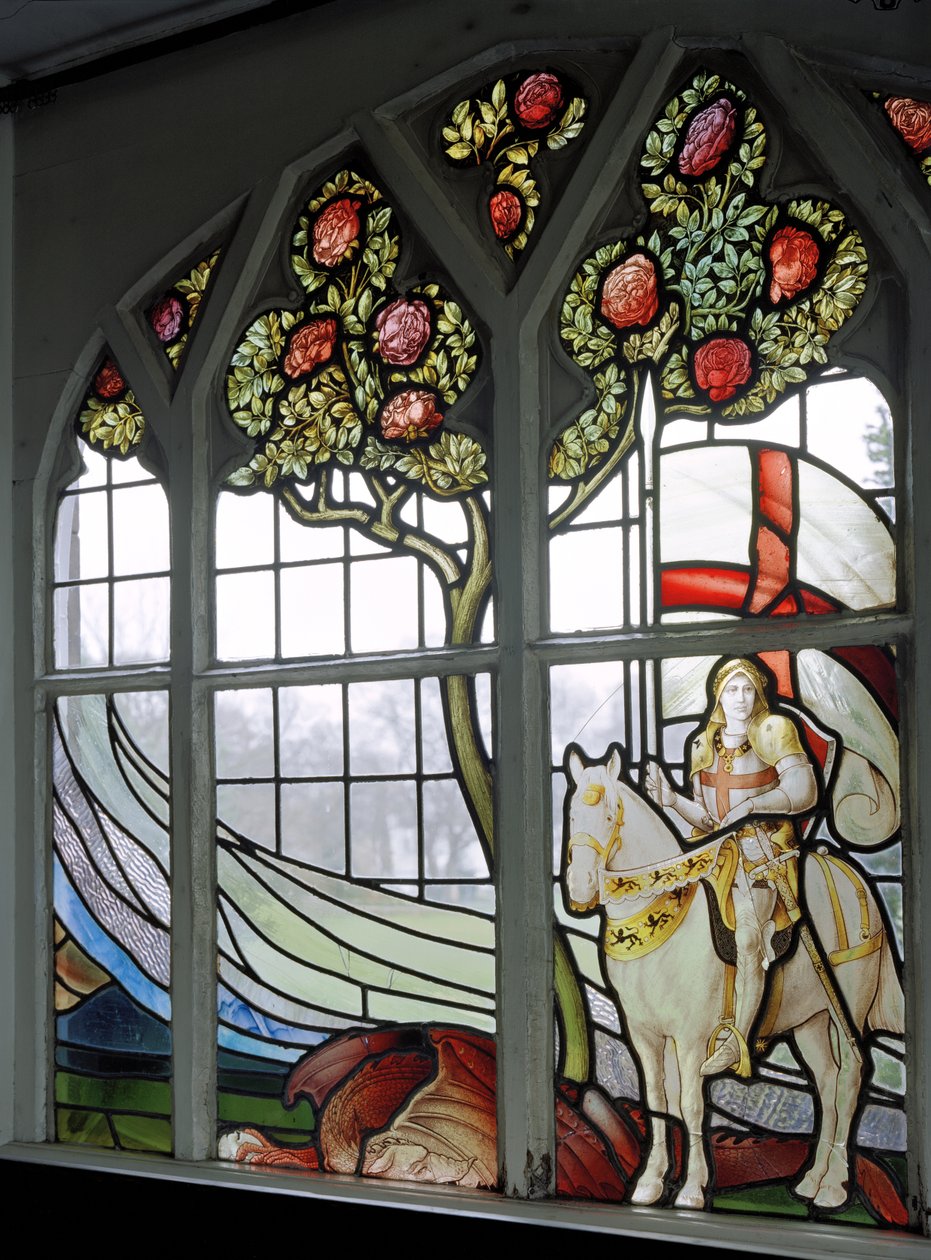 Saint Georges et le Dragon, 1886 - Edward Holmes Jewitt