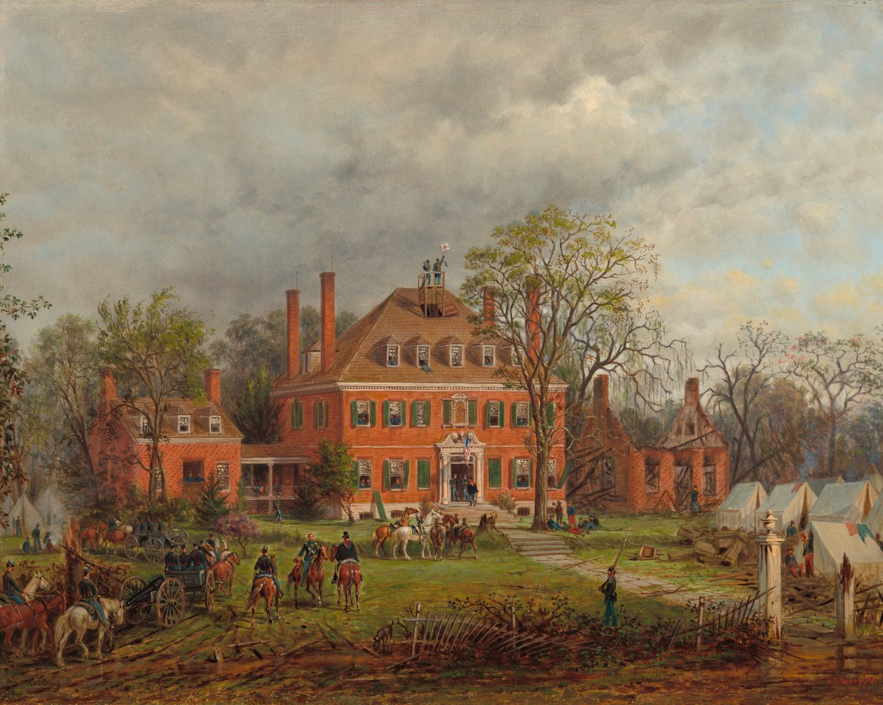 La vieille maison de Westover - Edward Lamson Henry