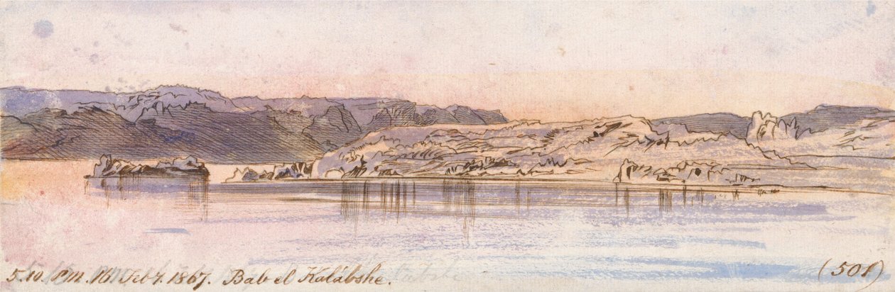 Bab el Kalabshe - Edward Lear