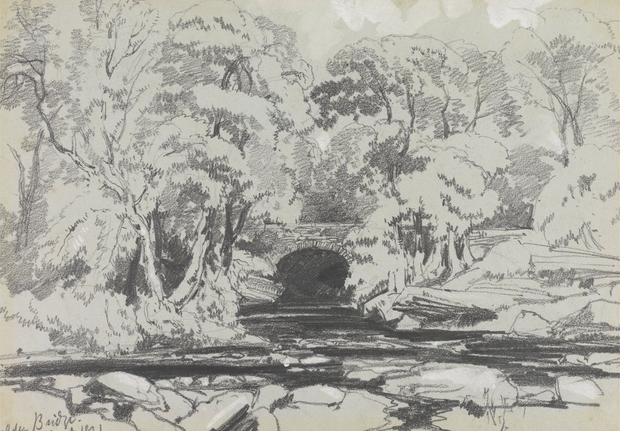 Pont de Calder - Edward Lear