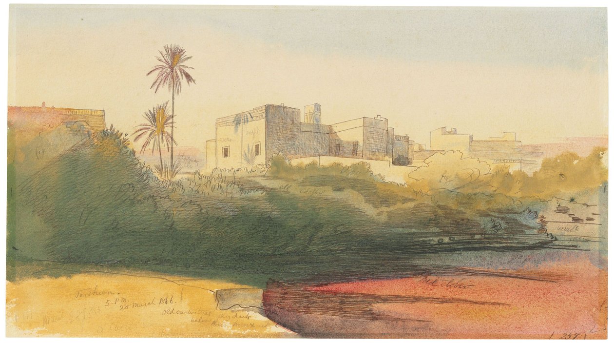 Edward Lear, Tarxien, Malte - Edward Lear