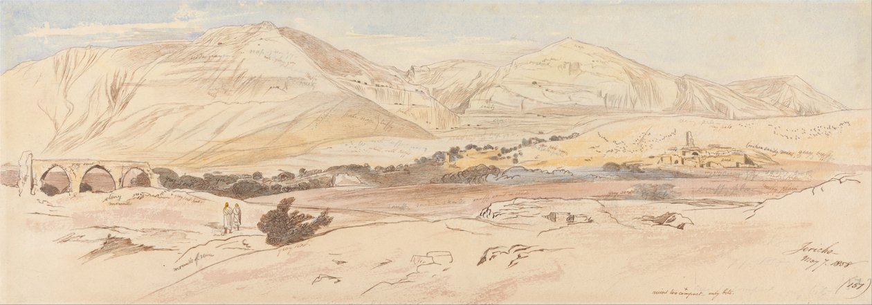 Jéricho, 7 mai 1858 (157) - Edward Lear