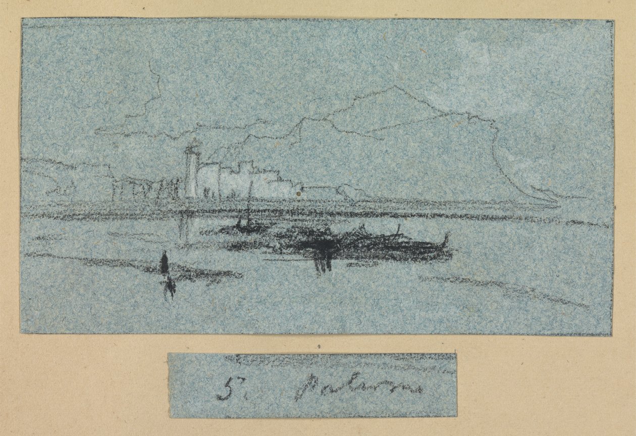 Palerme, des Vues de Sicile - Edward Lear