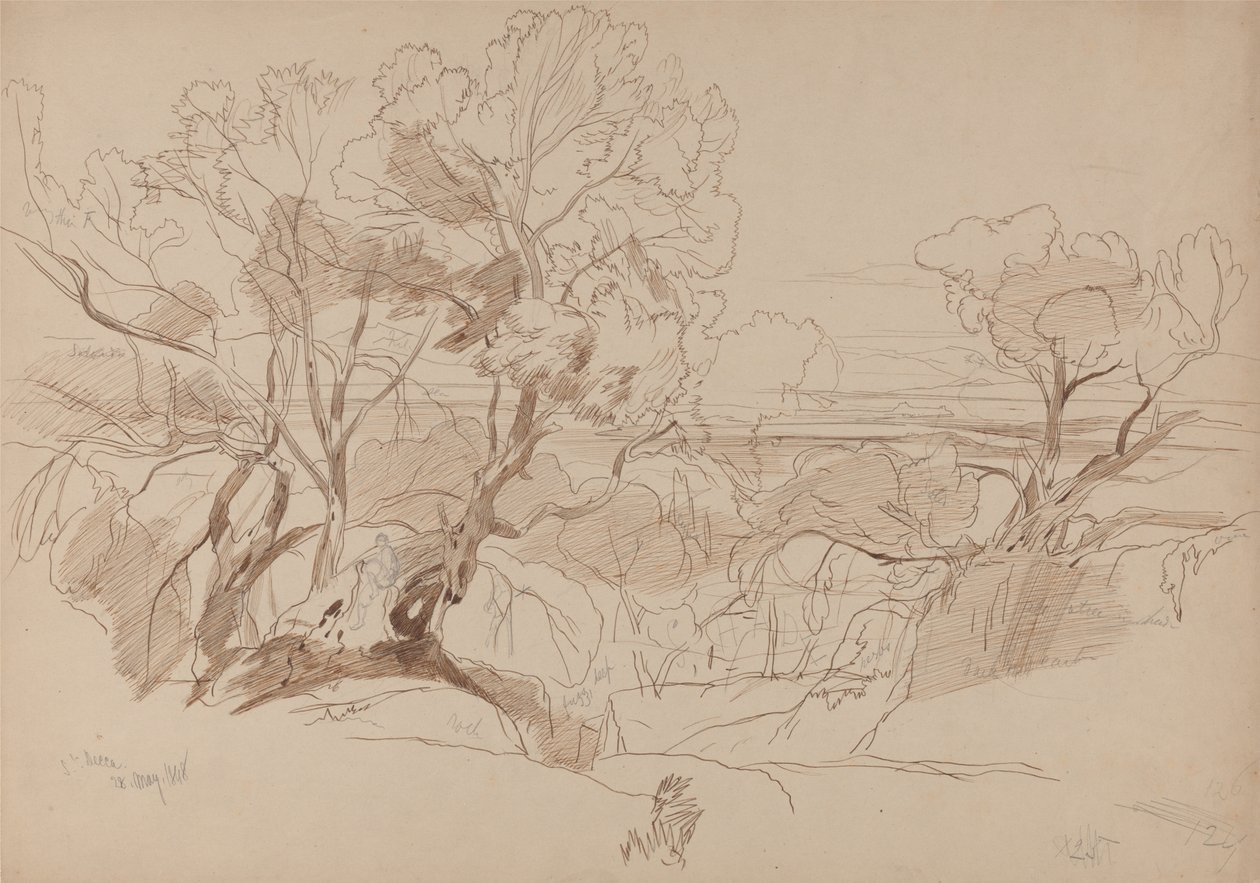 Santa Decca, Corfou, 28 mai 1848 (126) - Edward Lear