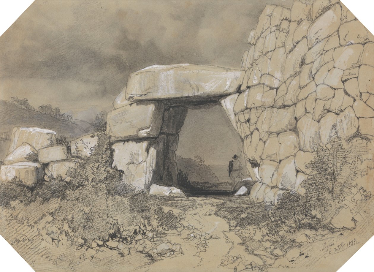 Segni, le 6 octobre 1838 - Edward Lear