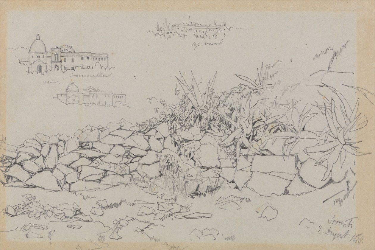 Sorrente, le 2 août 1838 - Edward Lear