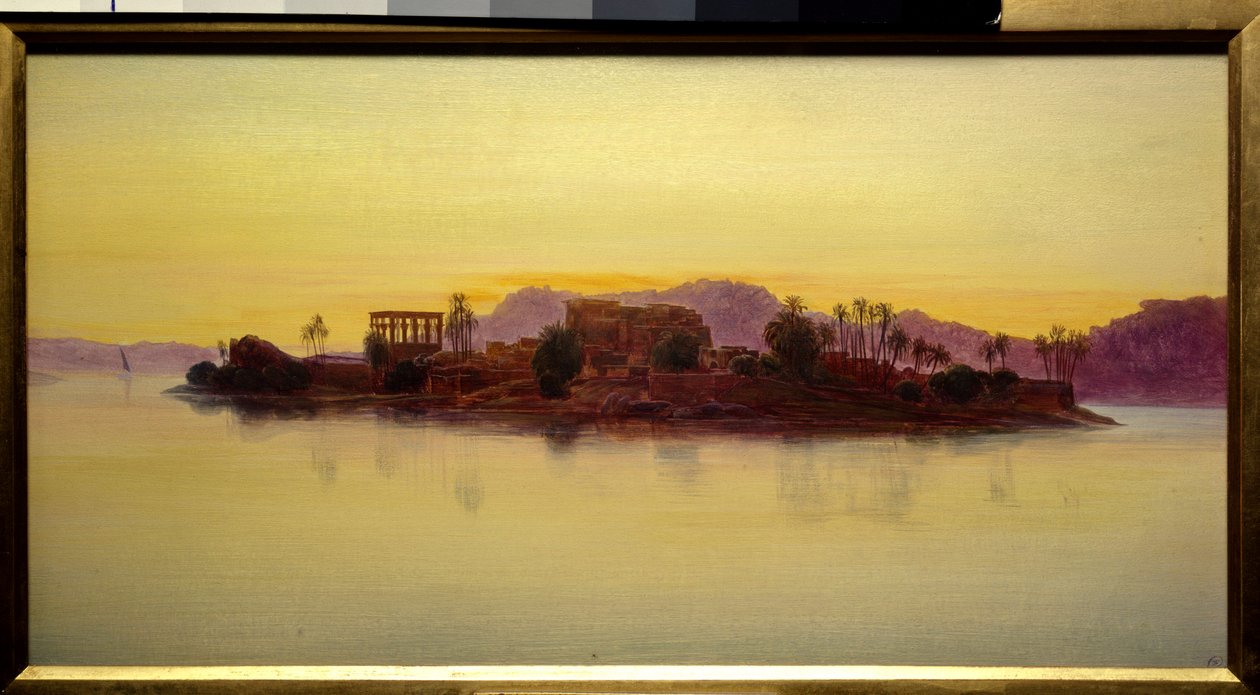 Coucher de soleil sur l