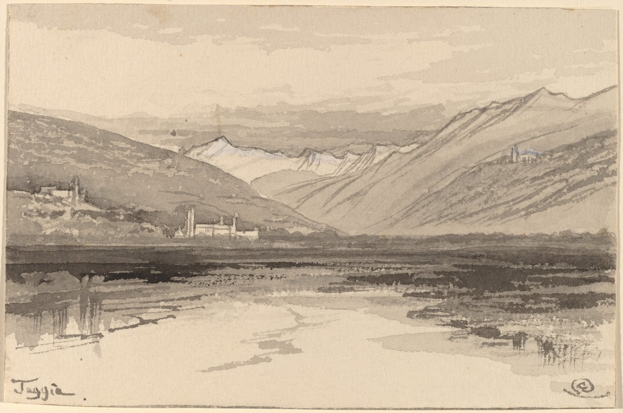 Taggia, 1884-1885 - Edward Lear