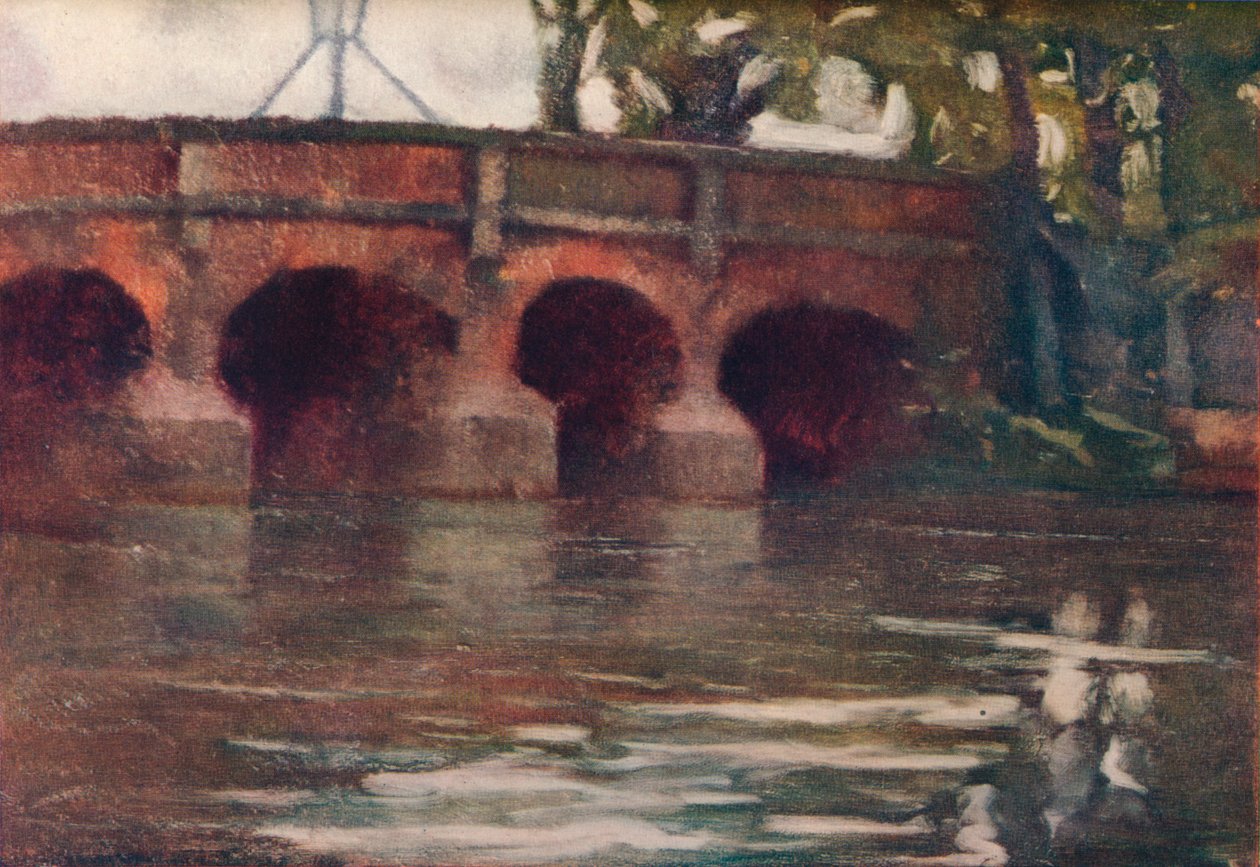 Le Pont, vers 1911 - Edward Leslie Badham