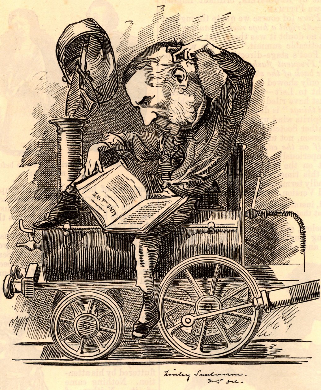 Edward William Watkin (1819-1901) - Edward Linley Sambourne