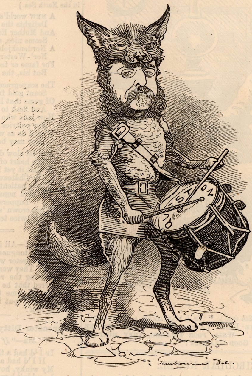Henry Drummond Charles Wolff (1830-1908) - Edward Linley Sambourne