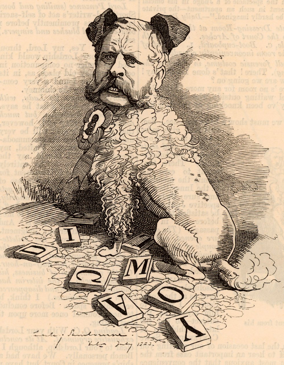 William Henry Waddington (1826-1894) - Edward Linley Sambourne